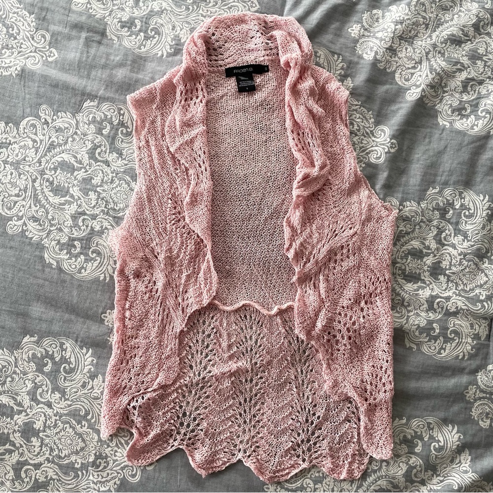 Arden B sleeveless cardigan